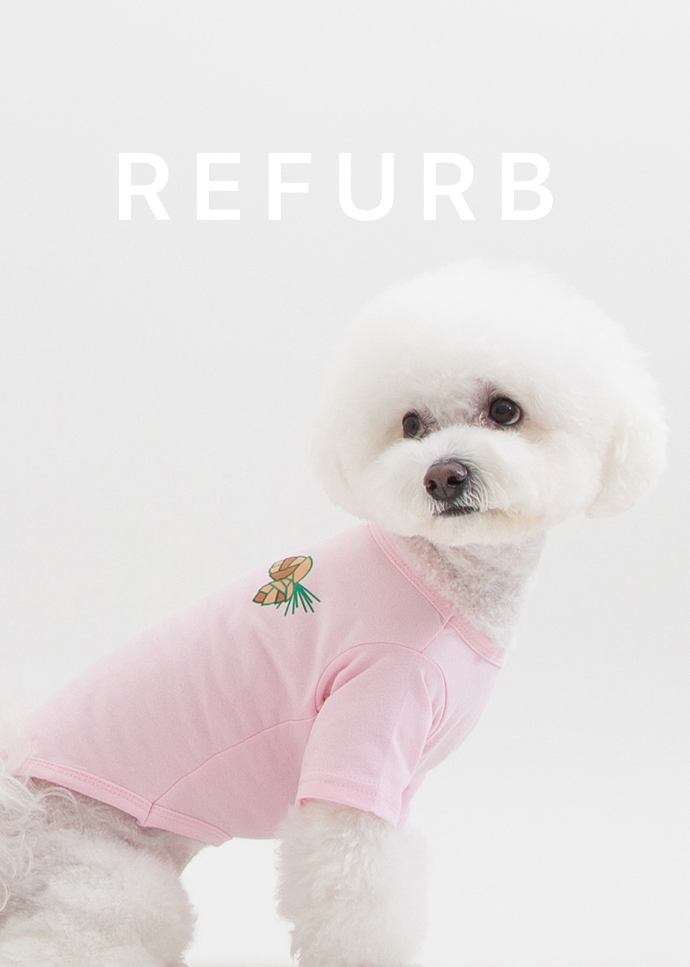 [REFURB] 그래픽 티셔츠 (핑크, 라벤더)
